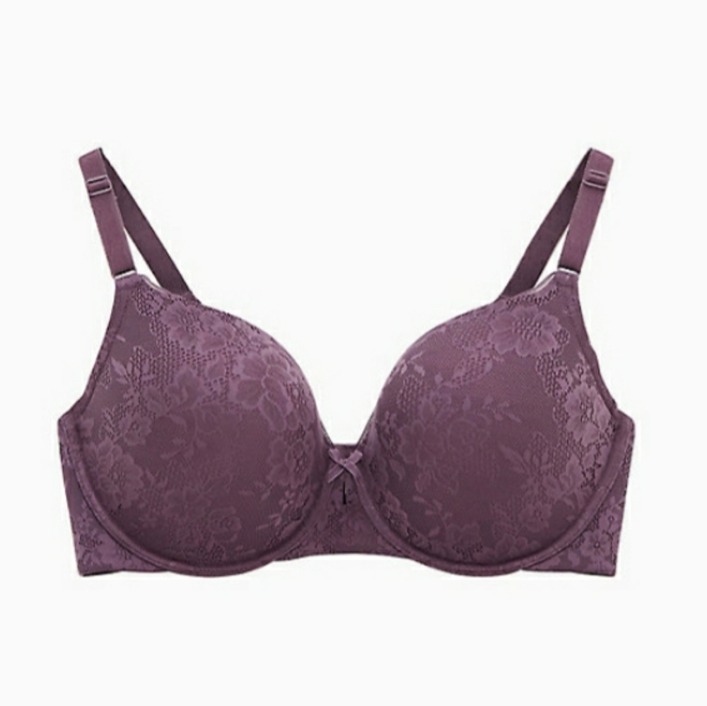 Torrid 360 Smoothing bra 38B Antique Grape BN